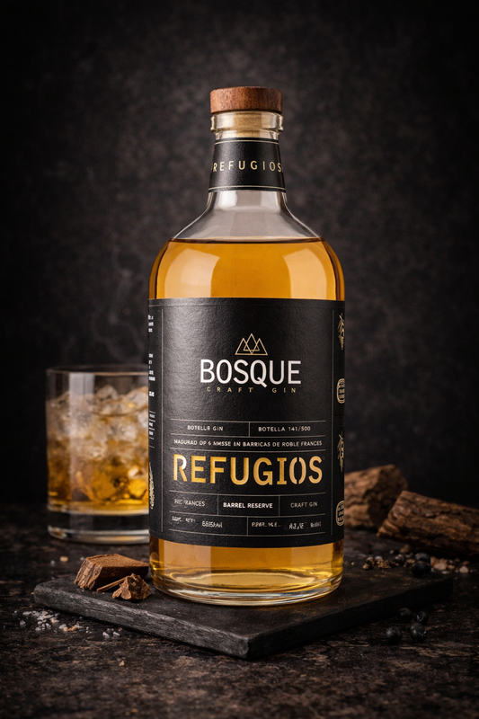 Gin Bosque Refugios Barrel Reserve 500 ml