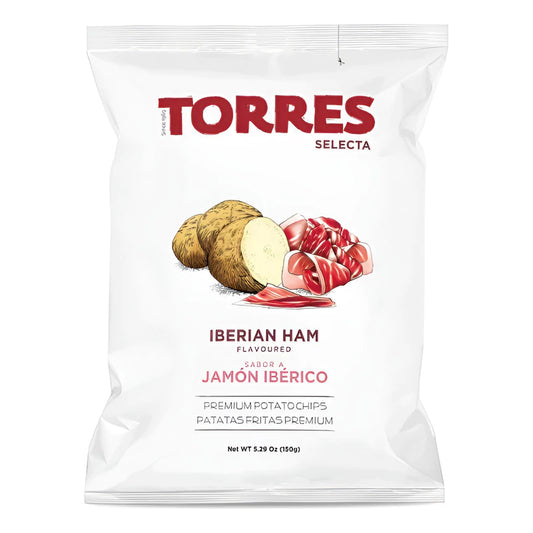 Papas Fritas Torres Selecta Sabor Jamón Ibérico 150 Gr