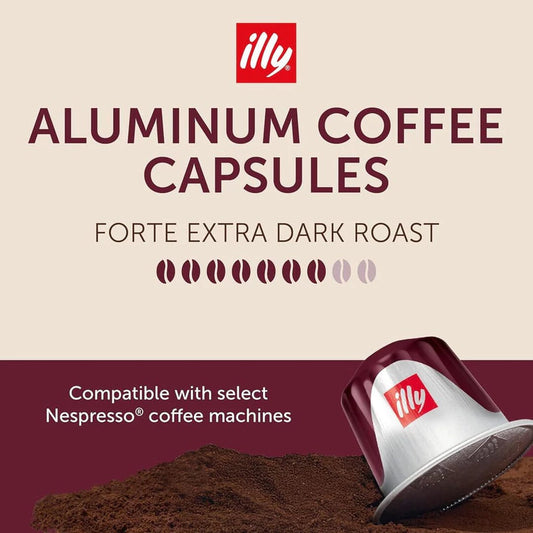 Cápsulas Illy Intenso Espresso 100% Arábica x10 (Compatibles Nespresso)