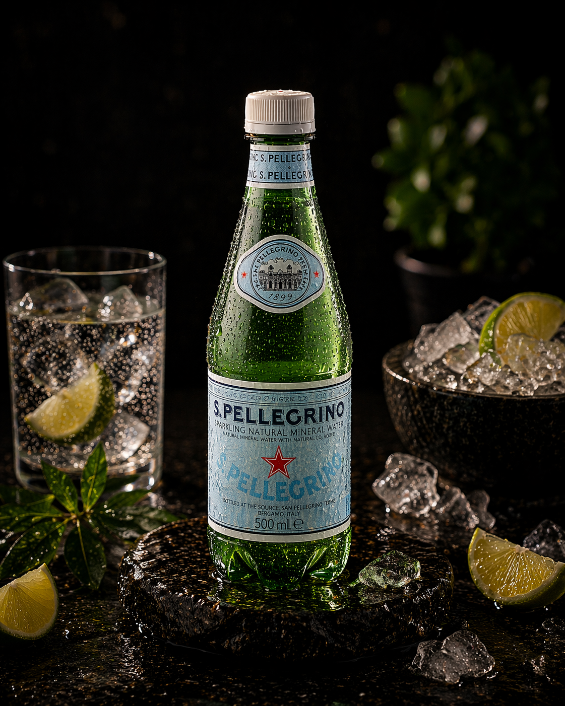 Agua Mineral con Gas San Pellegrino 500 ml