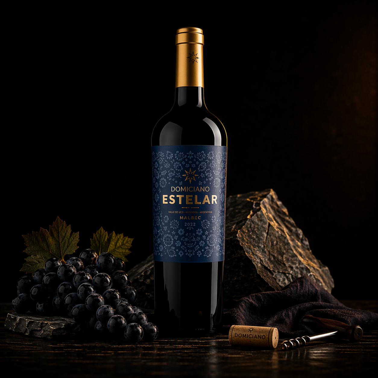 Vino Domiciano Estelar Malbec 750 ml