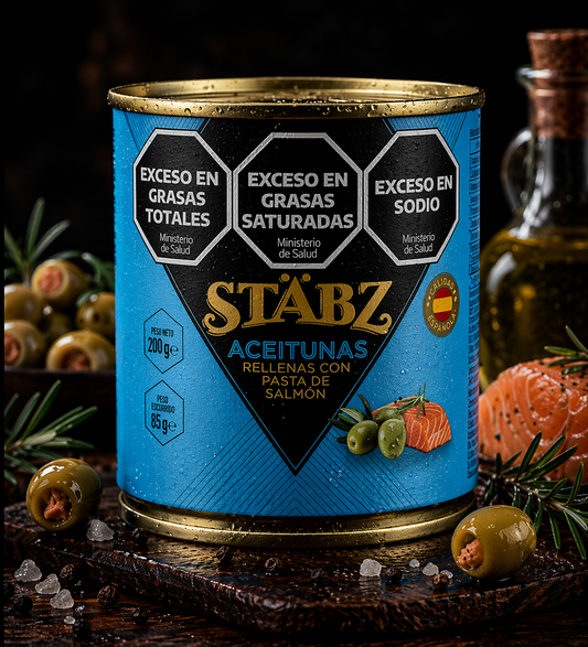 Aceitunas Rellenas con Salmon STABZ 200g