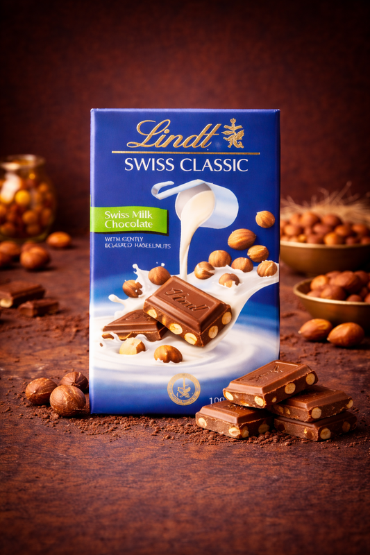 Lindt Swiss Classic Avellanas 100 Gr
