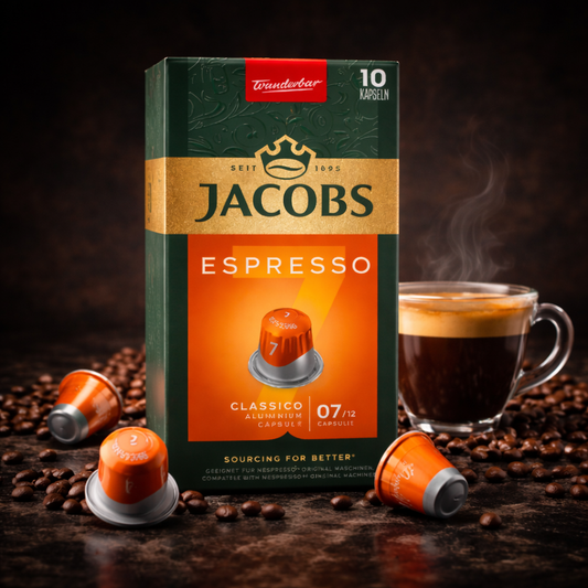 Capsulas Jacobs Espresso Clasico 10 unidades