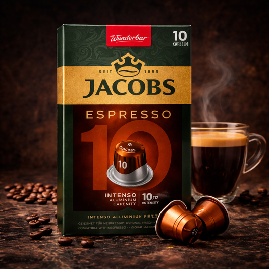 Capsulas Jacobs Espresso Intenso 10 unidades