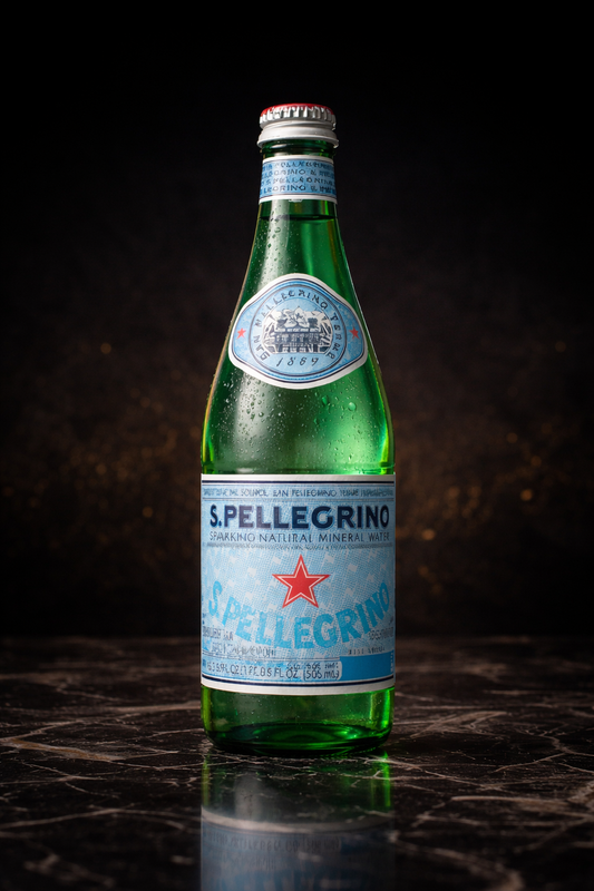 Agua Mineral con Gas San Pellegrino 505 ml – Botella de Vidrio