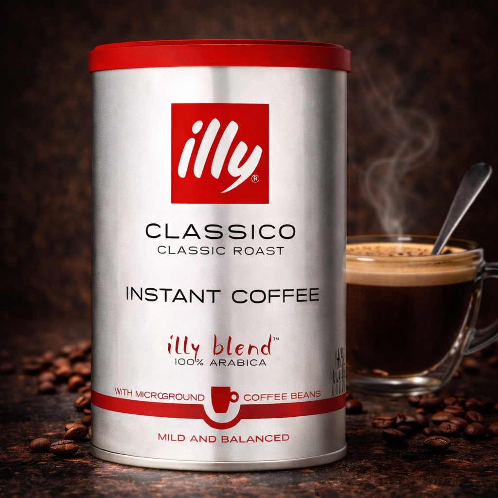 Café Instantáneo Illy Classico 100% Arábica 95g