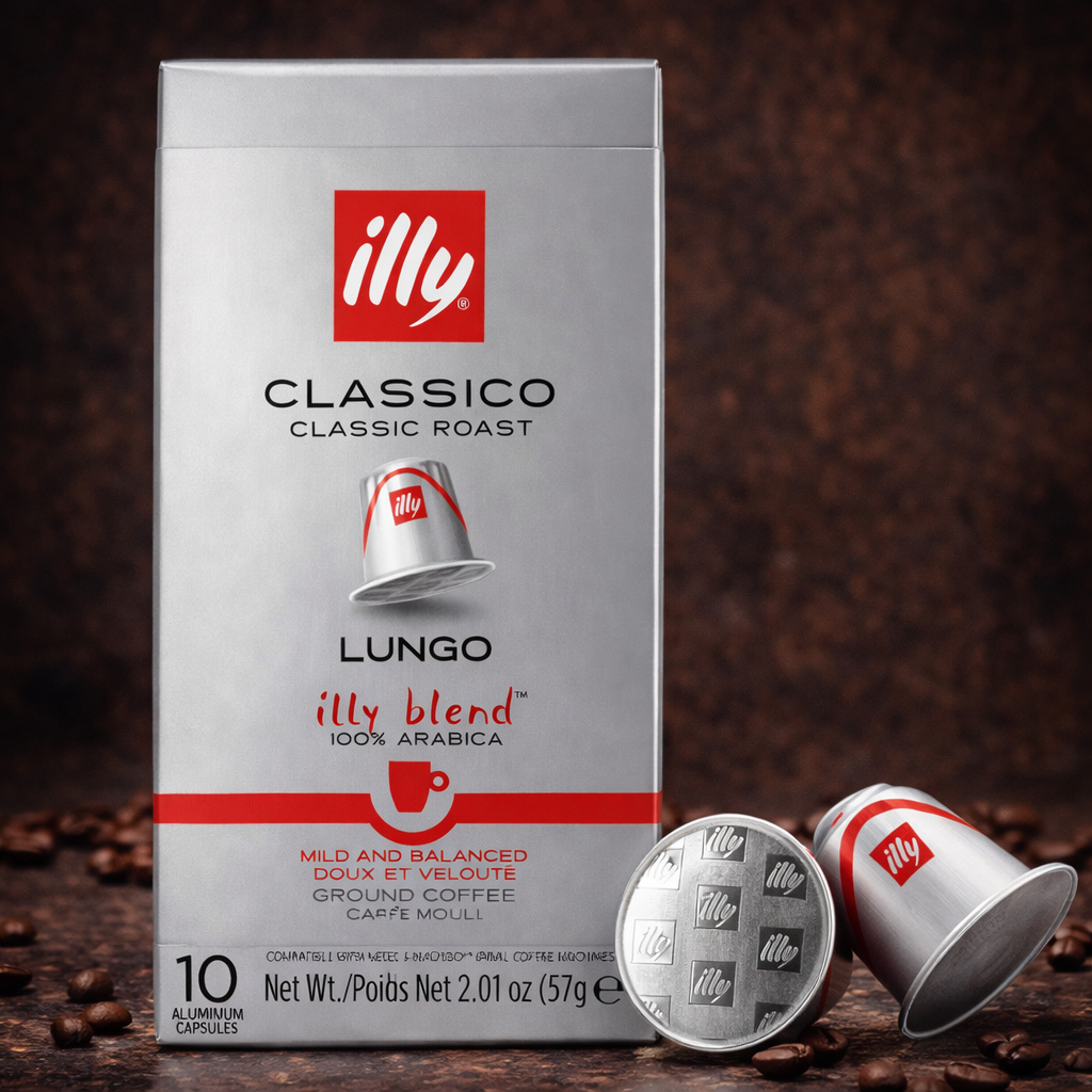 Cápsulas Illy Classico Lungo 100% Arábica x10 (Compatibles Nespresso)