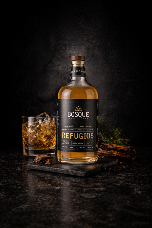 Gin Bosque Refugios Barrel Reserve 500 ml
