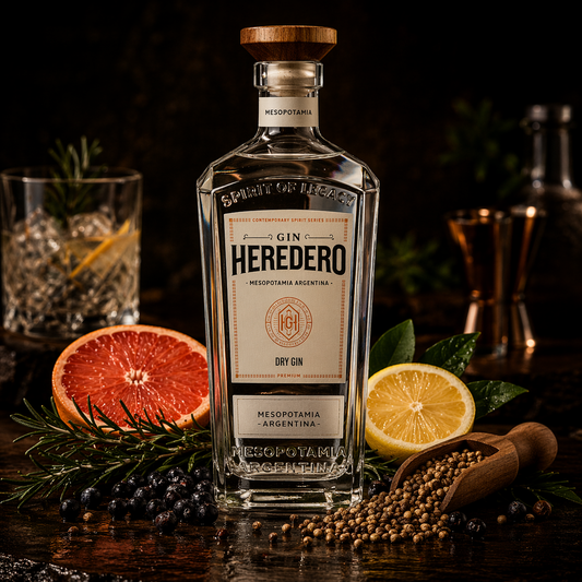 Gin Heredero London Dry Argentino 750 Ml