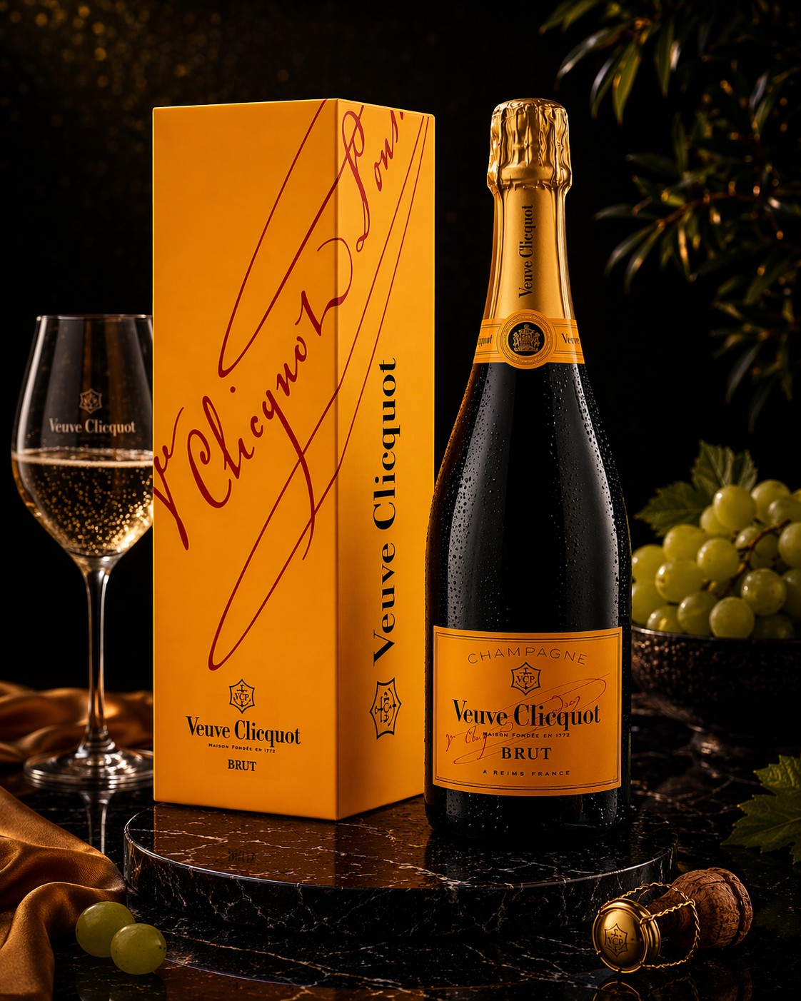 Champagne Veuve Clicquot Brut Yellow