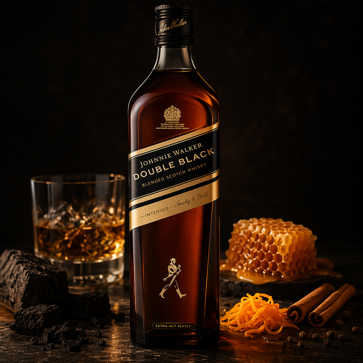 Whisky Johnnie Walker Double Black Blended Escocés 750ml