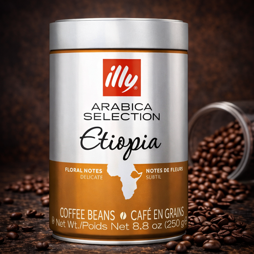 Café en Grano Illy Arabica Selection Etiopía 250g