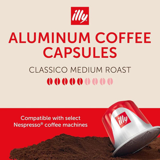 Cápsulas Illy Classico Espresso 100% Arábica x10 (Compatibles Nespresso)