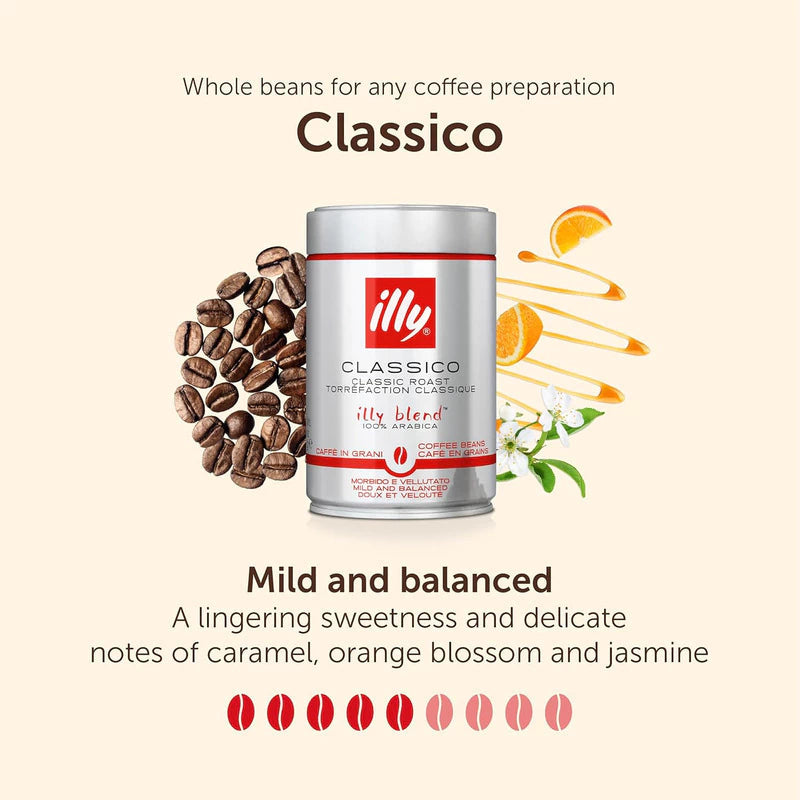 Café en Grano Illy Classico 100% Arábica 250g