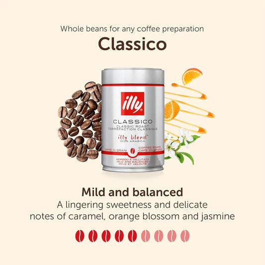 Café en Grano Illy Classico 100% Arábica 250g